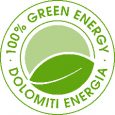 Logo 100% Energia Pulita Dolomiti Energia